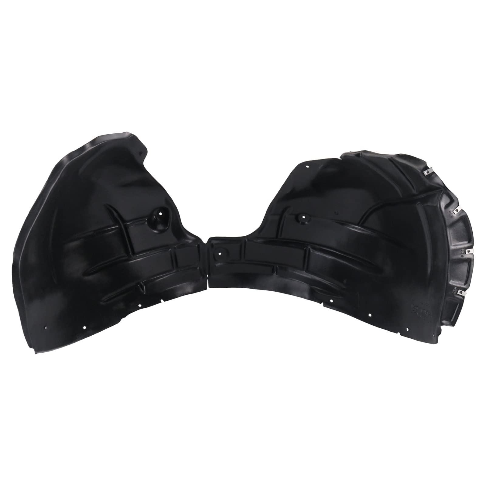 Trq Front Inner Fender Liner Set Compatible With 2016-2020 Buick Envision Gm1248285 Gm1249285