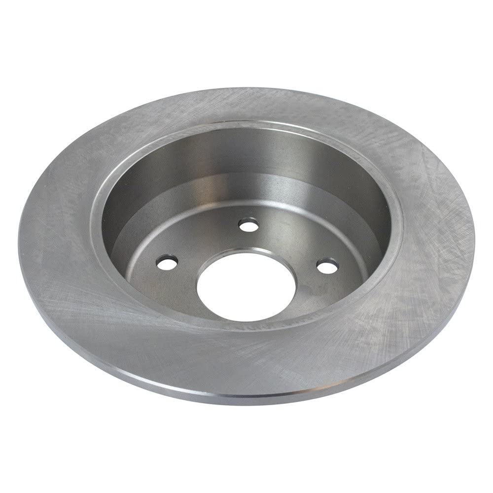 Trq Rear Brake Rotors Set Solid Compatible With 1999-2004 Jeep Grand Cherokee