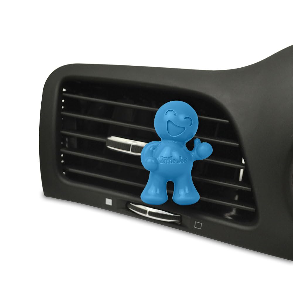 Little Joe 96413 Blue Raspberry Slushy Scent Car Air Freshener Clip Provides Long-Lasting Freshness In A Compact Design, Fights
