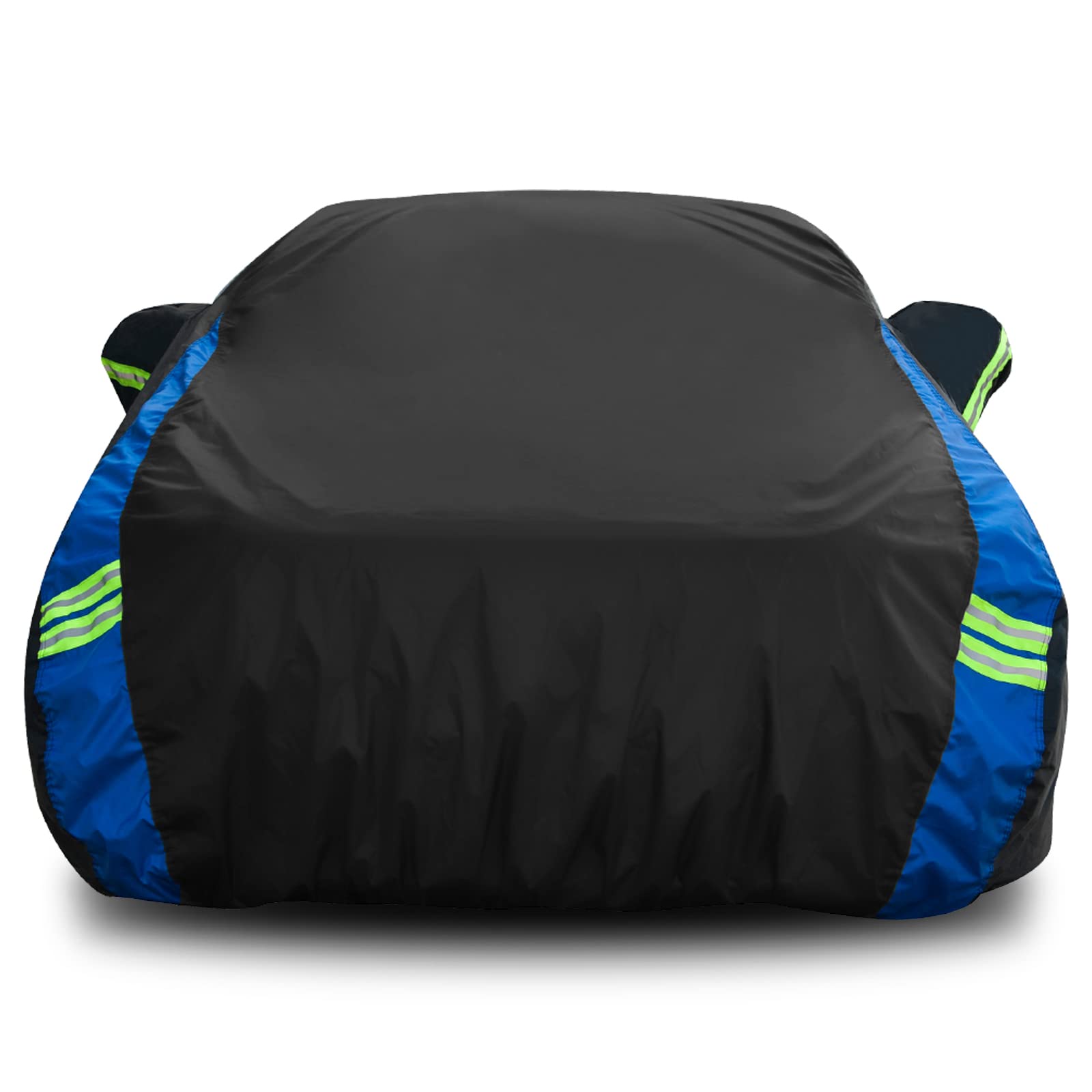 Avecrew Car Cover Waterproof All Weather For Automobiles, Outdoor Heavy Duty Full Exterior Covers For Sedan(194''-208'')