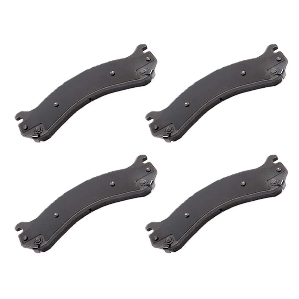 Automuto D909 Ceramic Brake Pads Kits, Rear 4Pcs Brake Pads Set Fit For Chevy Silverado 3500,Silverado 3500 Classic,Silverado 35