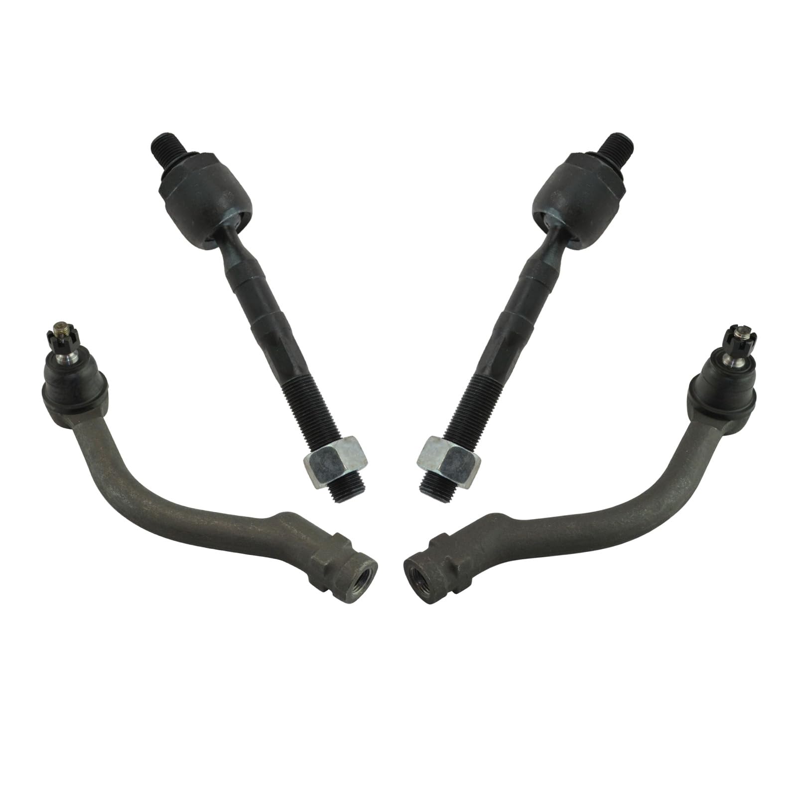 Trq Front Tie Rod Set Compatible With 2006-2011 Hyundai Azera 2006-2010 Sonata