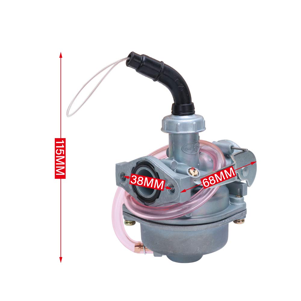 Jfg Racing Pz14 Carburetor Universal Motorcycle For 60Cc 14Mm Carburetor Carb Durable Fits For Atv Dirt Pit Bike