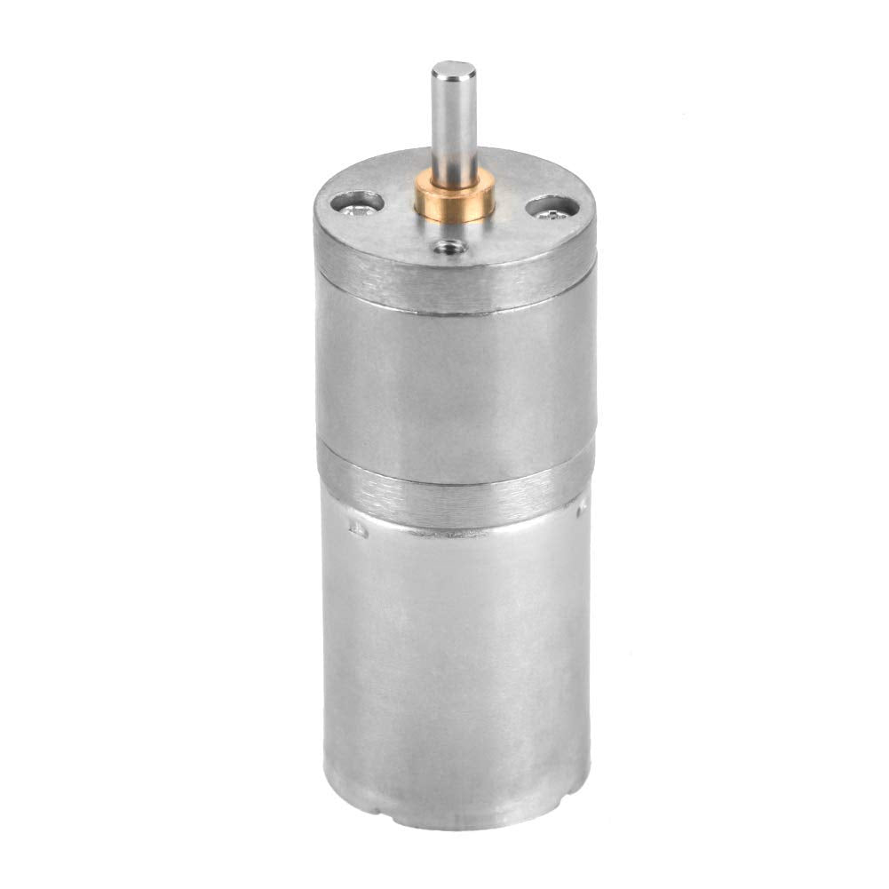 DC Gear Motor DC 12V Reduction Electric Motor 25GA-370 Micro Motor Speed Reduction Geared Motor for Electronic Lock Outer Diamet