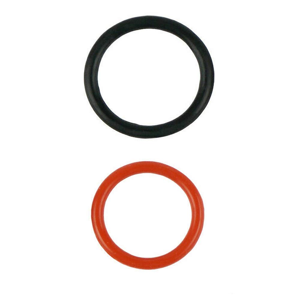 Power Steering Pump Rubber Inlet & Outlet O-Ring Seals 91345-Rda-A01 / 91370-Sv4-000 Fit For Honda P/S Hi Pressure Hose 2 Pc Kit