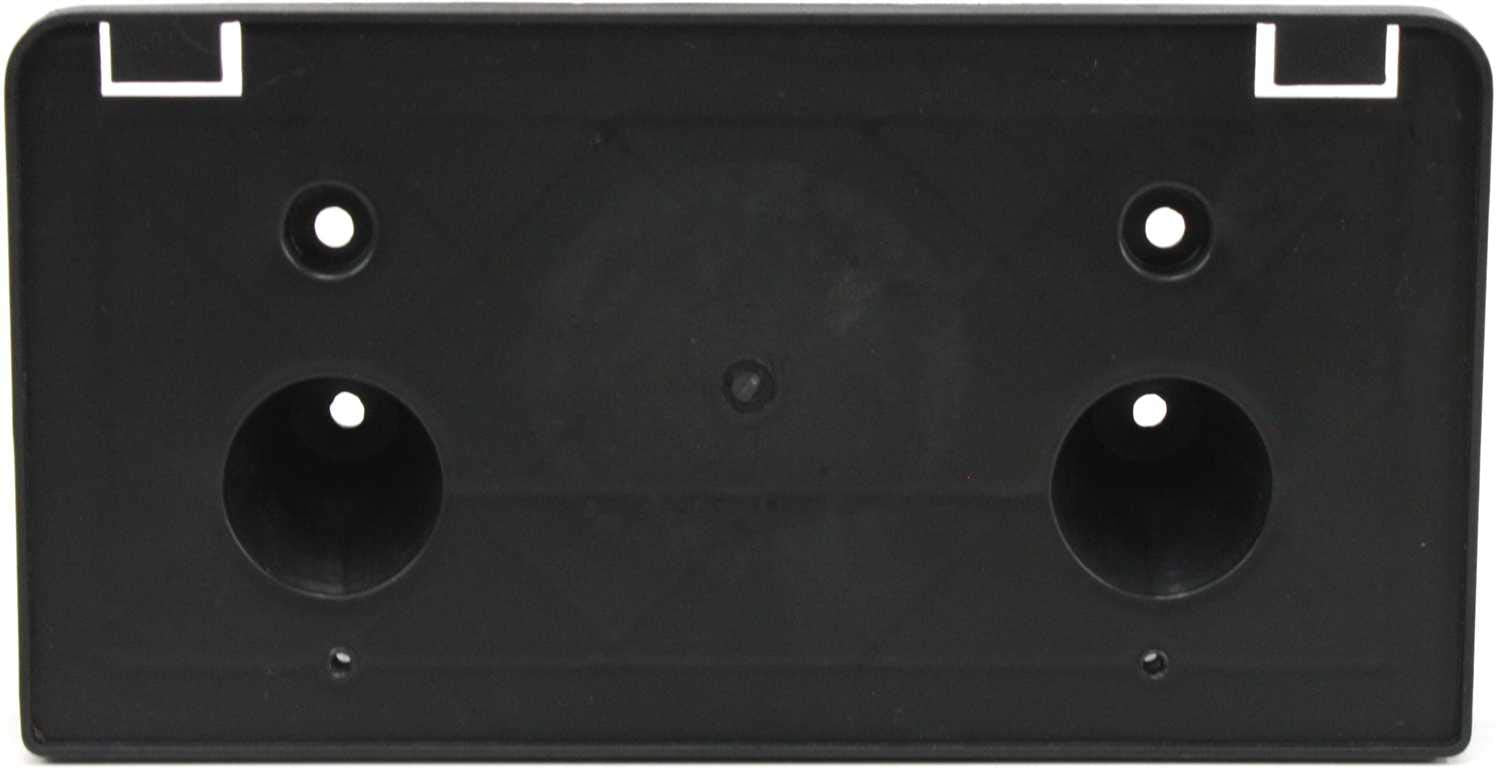 Evan Fischer License Plate Bracket Compatible With 1998-2003 Dodge Durango & 1997-2004 Dodge Dakota Front