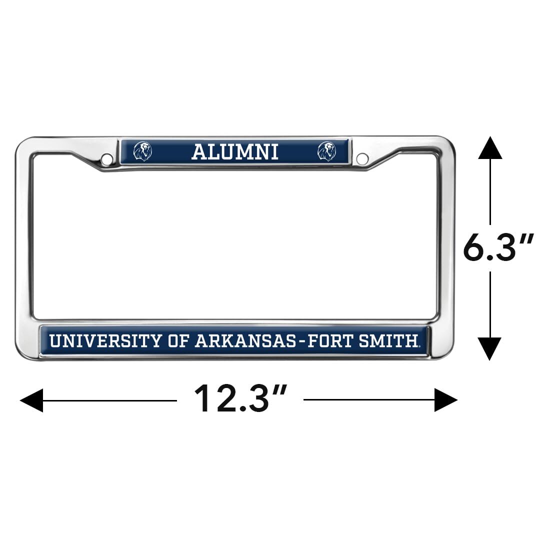 University of Arkansas - Fort Smith Alumni Full Size Standard License Plate Metal Frame