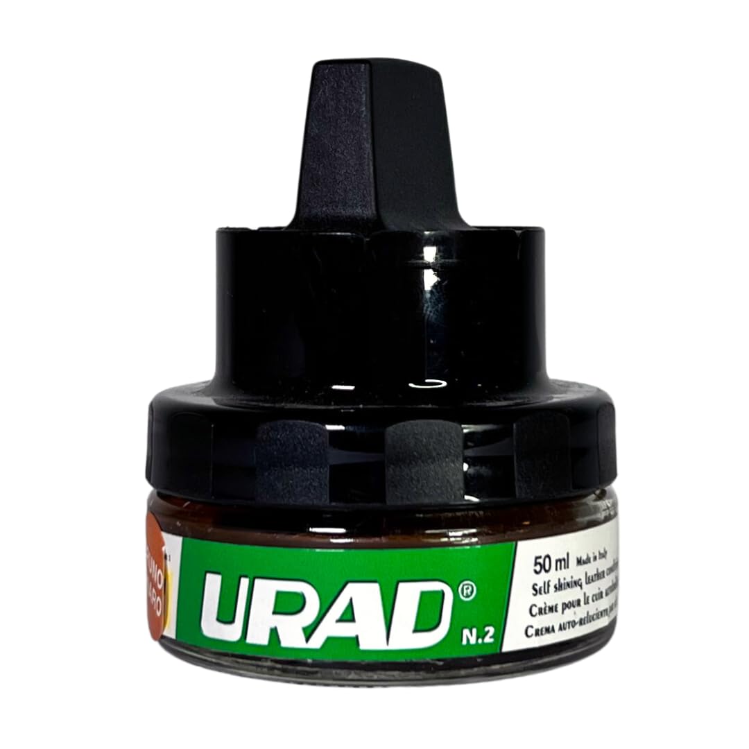 Urad Leather Conditioner, Light Brown, 50Ml - Restores, Protects & Polishes Light Brown Leather Shoes, Boots, Bags & Furniture
