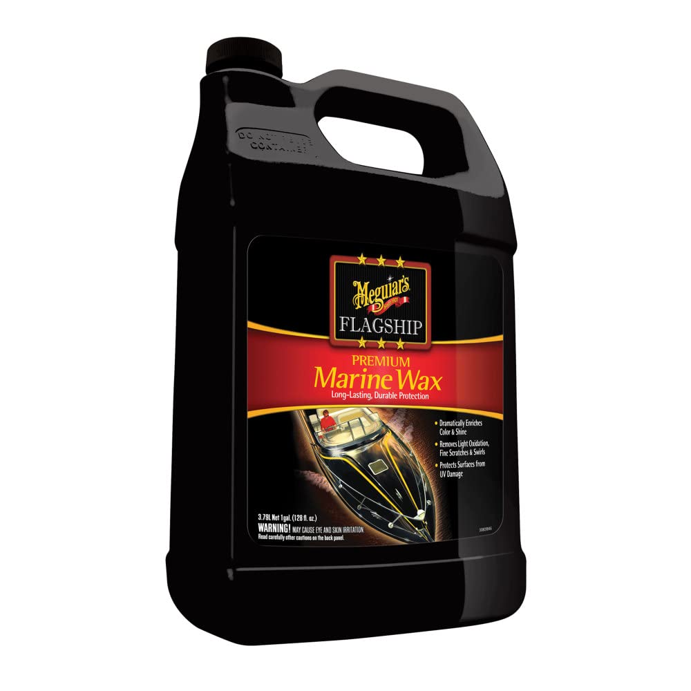 Meguiar'S M6301 Flagship Premium Marine Wax, 1 Gallon (Packaging May Vary)