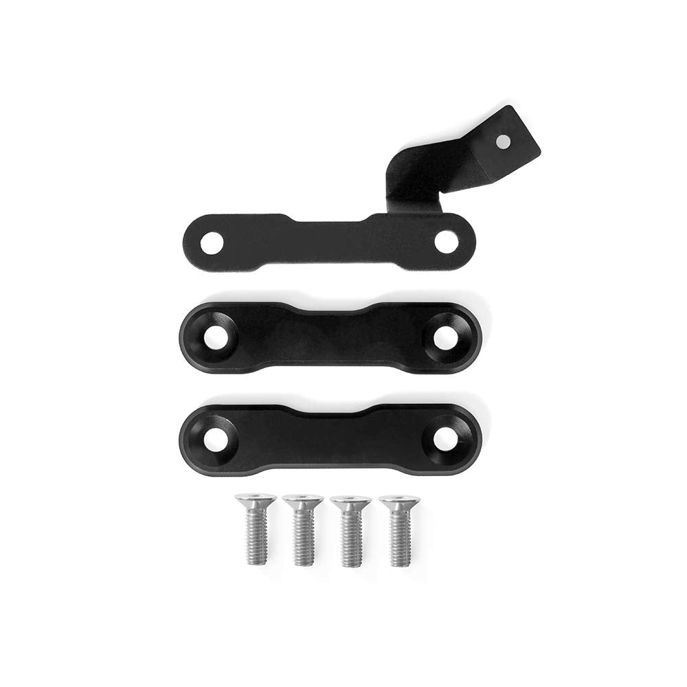 MOTO4U Footrest Cover Passenger Footpeg Removal Delete Kit Footrest Removal Plate Set Pillion For MT07 FZ07 2014-2018/Tracer700