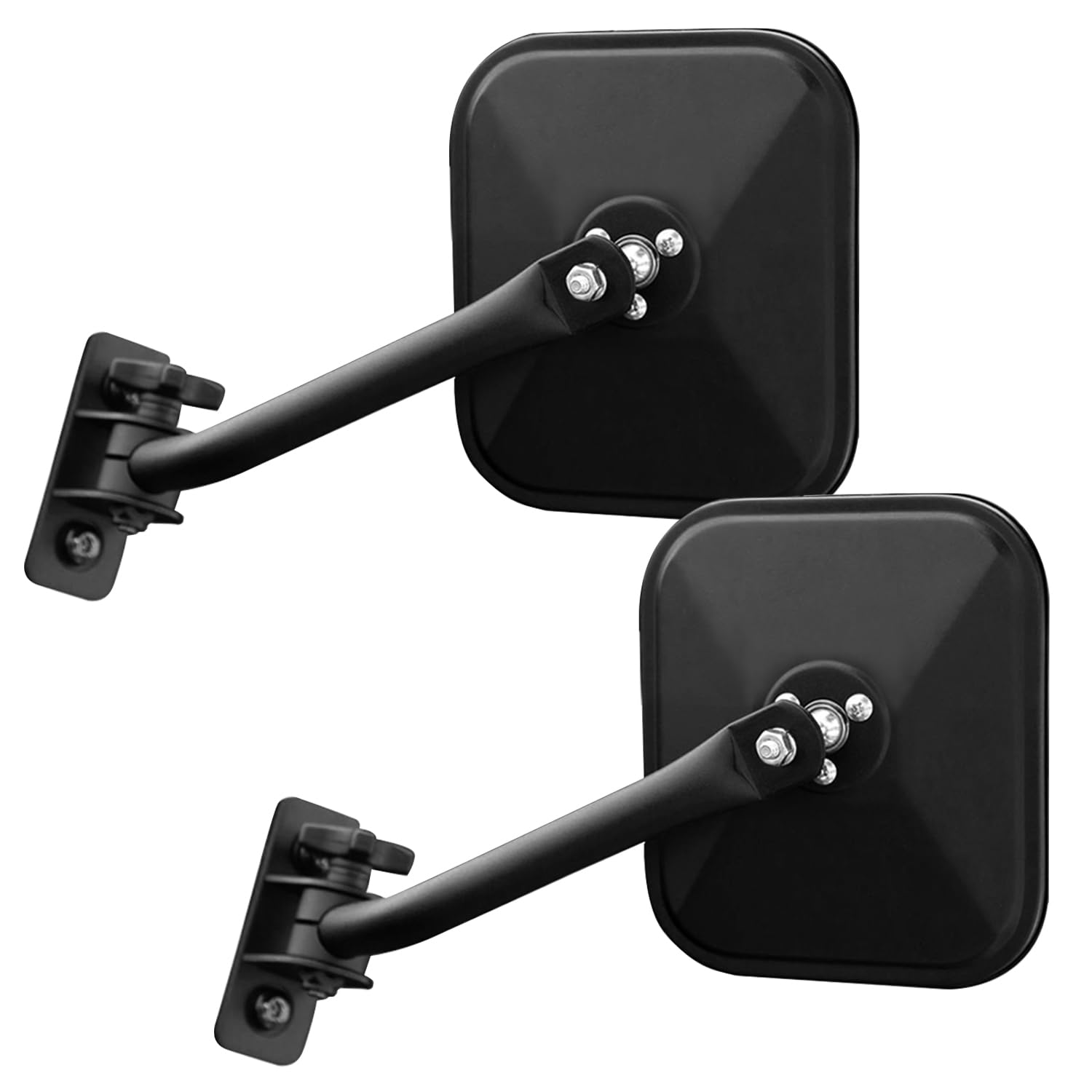 SUNPIE Mirrors Doors off JK - Doorless Side Mirror Compatible with Jeep Wrangler JK/JKU 2007-2017, Wrangler Side Mirrors for JK 