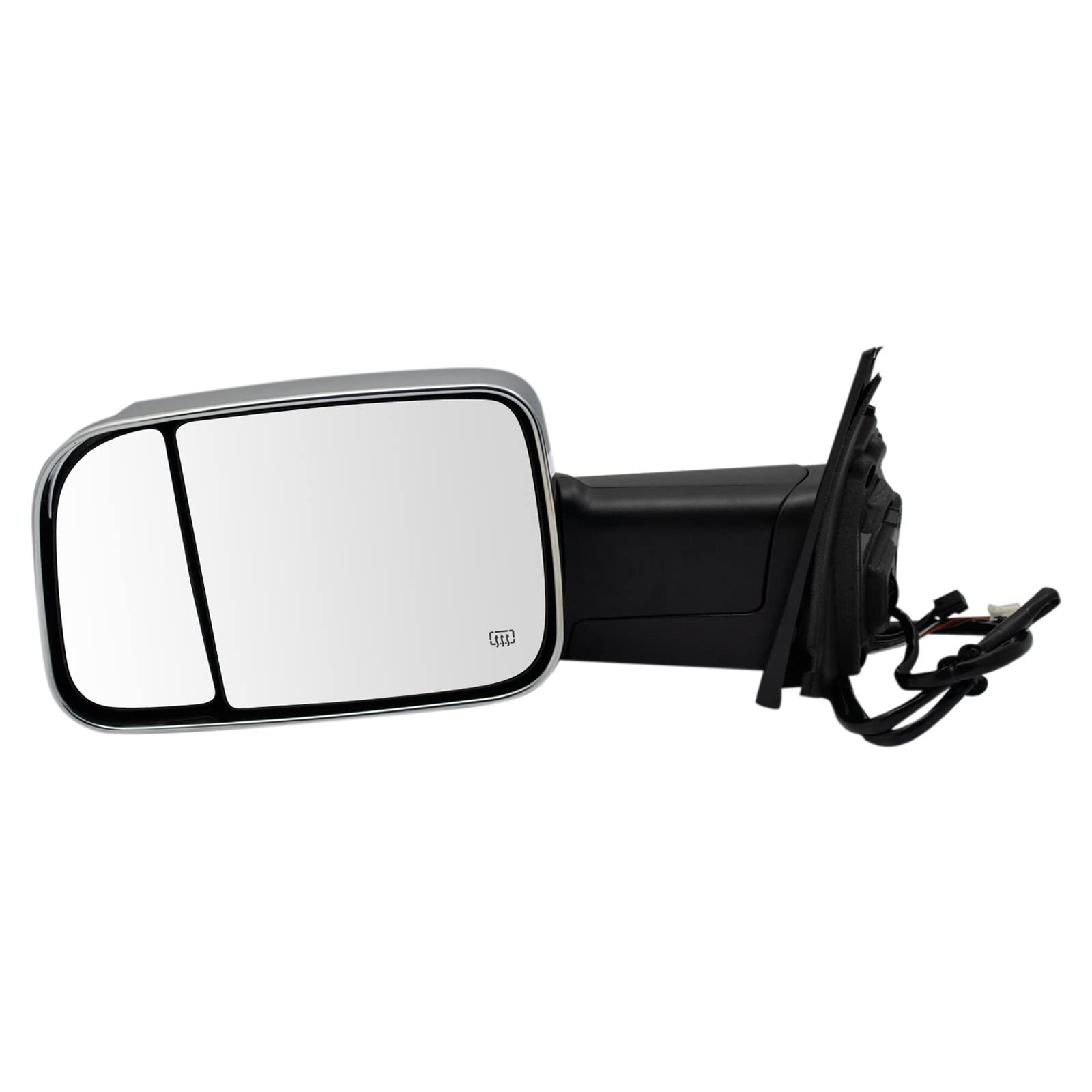 Trail Ridge Mirror Power Heated Memory Turn Puddle W/Temp Sensor Pair For 2019-2020 Ram 1500