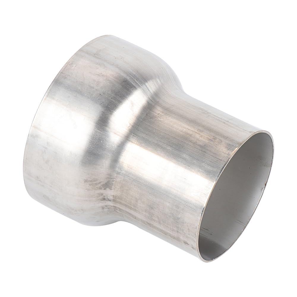 A-Karck Exhaust Adapter Connector 3'' Od To 4'' Od, Exhaust Pipe Reducer 4'' Overall Length 304 Stainless Steel
