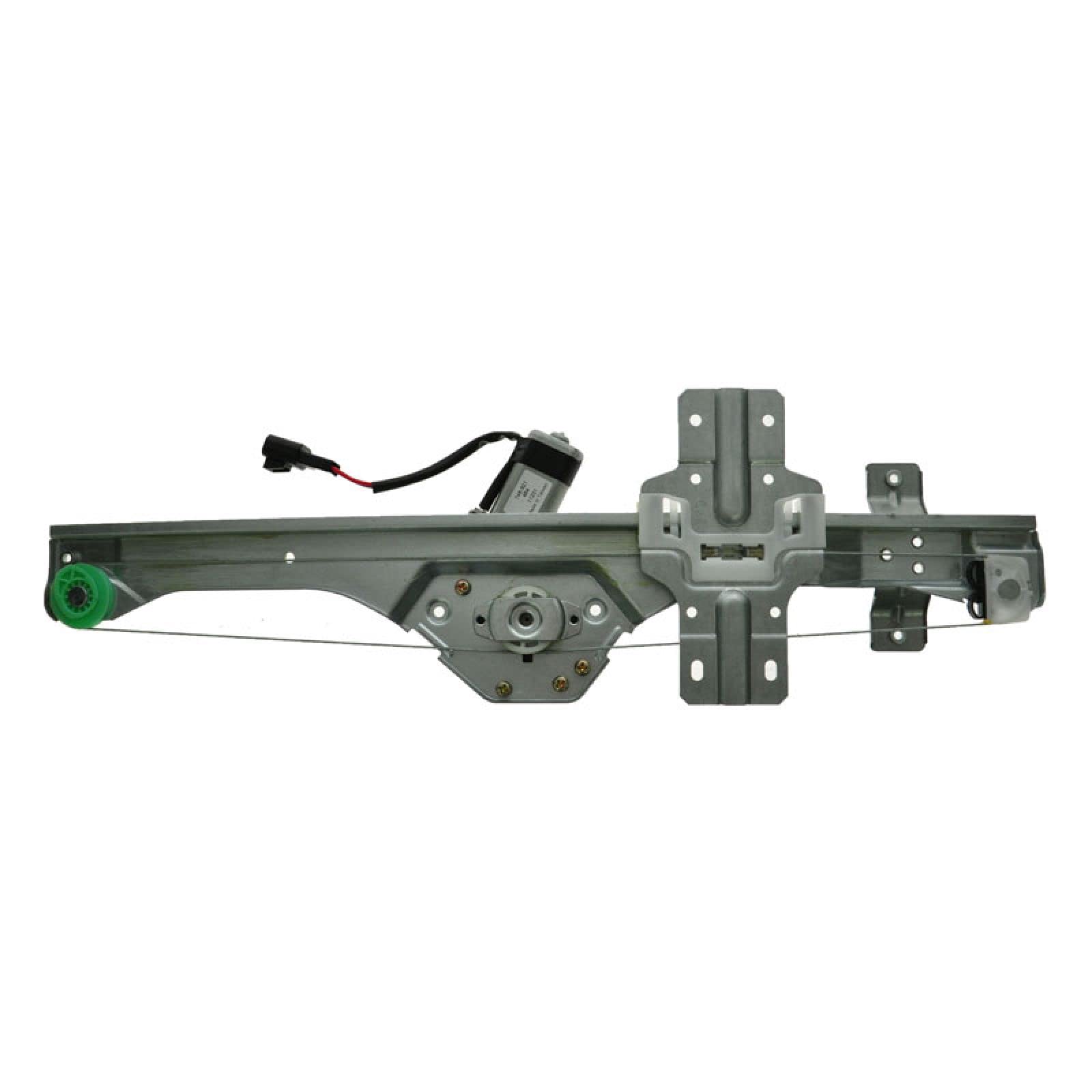 Trq Front Left Power Window Regulator & Motor Assembly Drivers Side Compatible With 2009-2015 Chevrolet Traverse 2007-2015 Gmc A