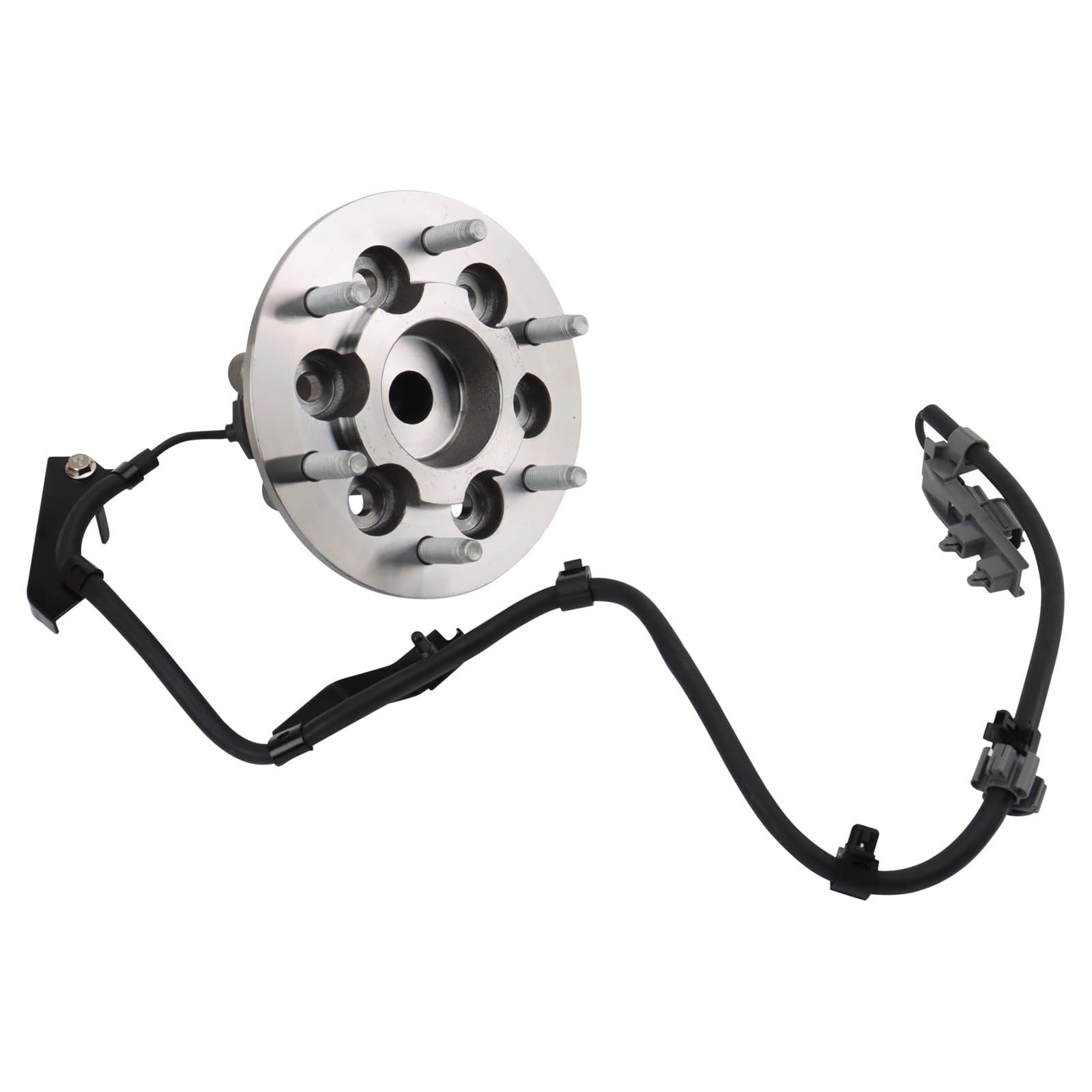 Trq Front Driver Side Wheel Bearing & Hub Assembly With Abs Sensor Compatible With 2004-2008 Chevrolet Colorado Gmc Canyon 2006