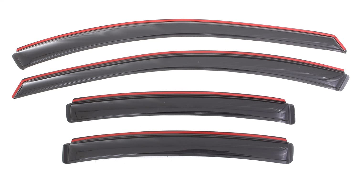 Auto Ventshade [Avs] In-Channel Rain Guards For 2011 - 2015 Chevrolet Cruze, 2016 Cruze Limited, 4 Pcs. | Window Vent Visors - S