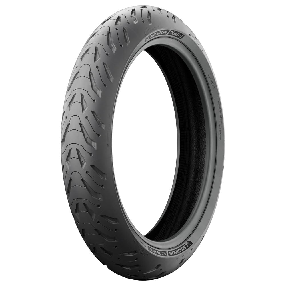 Michelin Road 6 Front Tire, Black, 120/70Zr-17 (58W) (26276)