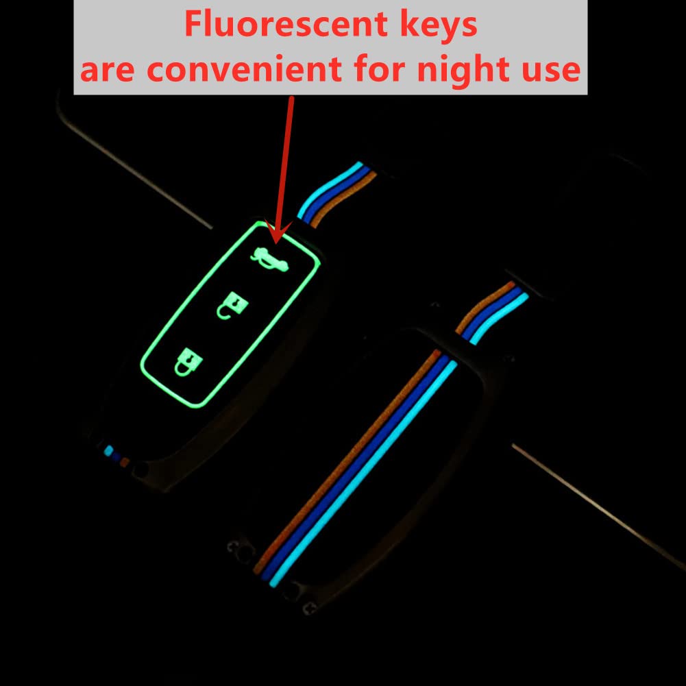 Otmik Zinc Alloy Car Key Cover Case Compatible With Nissan Juke Lqashqai Infiniti (Matte Color 5 Buttons)