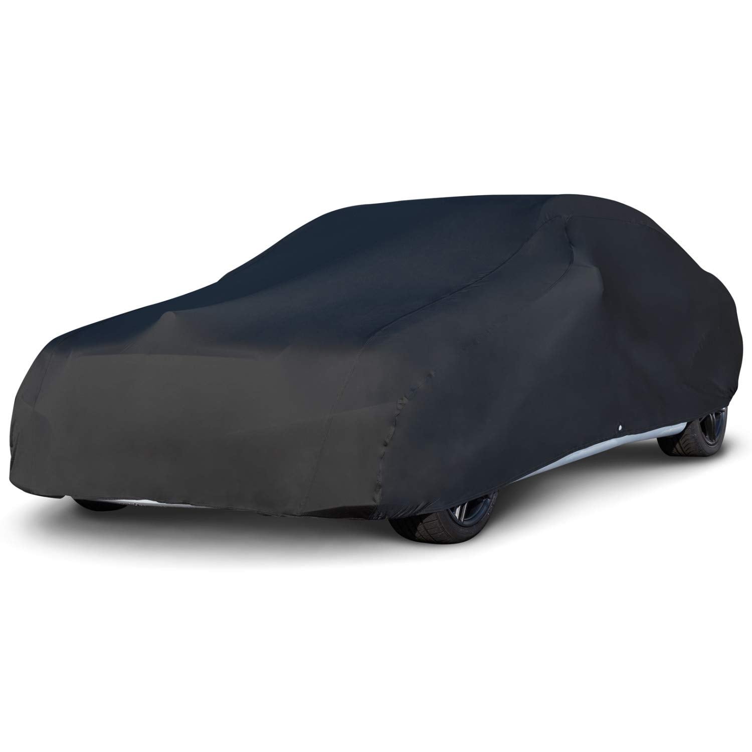 Budge Indoor Stretch Car Cover, Luxury Indoor Protection, Soft Inner Lining, Breathable, Dustproof, Car Cover Fits Cars Up To 22