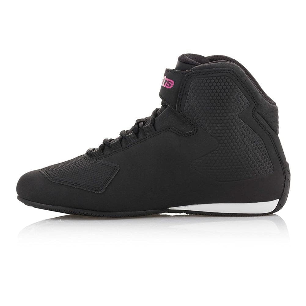 Alpinestars Womens Stella Sektor Shoes, Black/Fuchsia, 6