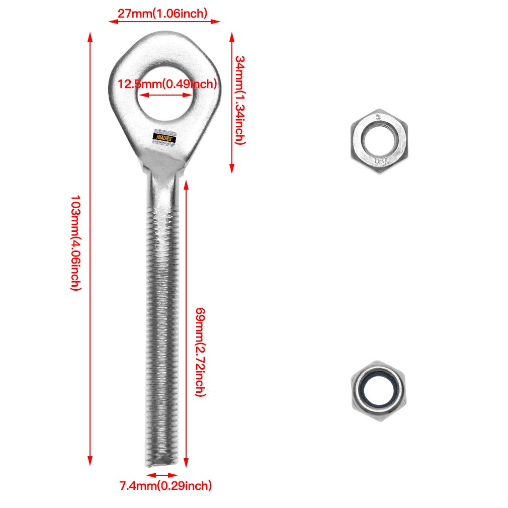 Hiaors Chain Axle Adjuster Adjusters For 50Cc 70Cc 90Cc 110Cc 125Cc 250Cc Buyang Taotao Kazuma Chinese Coolster Kazuma Peace Atv 4 Wheeler Quad Dirt Bike