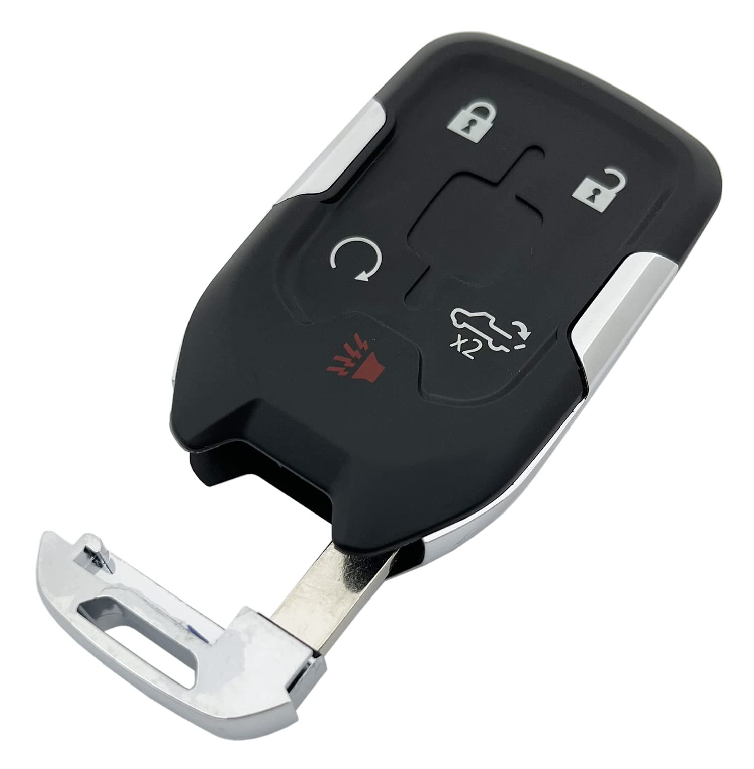 Smart Key Fob For Chevy Silverado Gmc Sierra 315Mhz Keyless Entry Remote Replacement Hyq1Aa (With Chip, 5 Button)