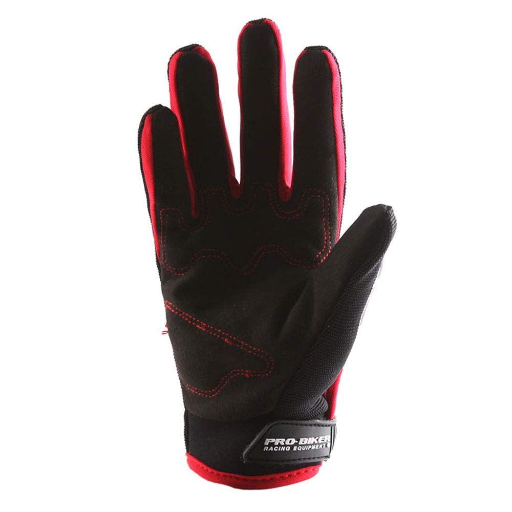 1Storm Adult Motocross Gloves Motorcycle Bmx Mx Atv Dirt Bike Bicycle Skeleton Cycling Gloves White