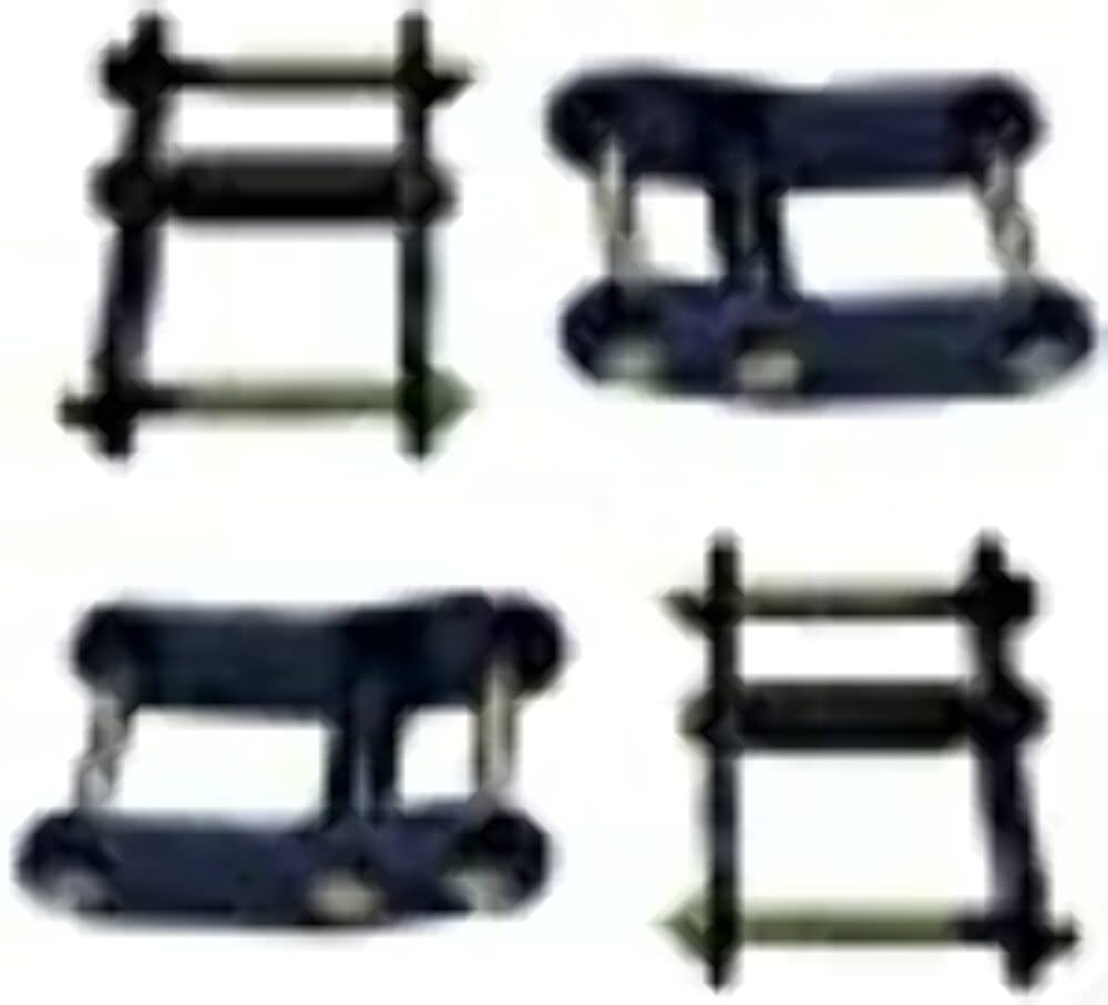 Crown Automotive-Rt21023 Rt Off-Road Hd Shackle Kit - Black, Silver