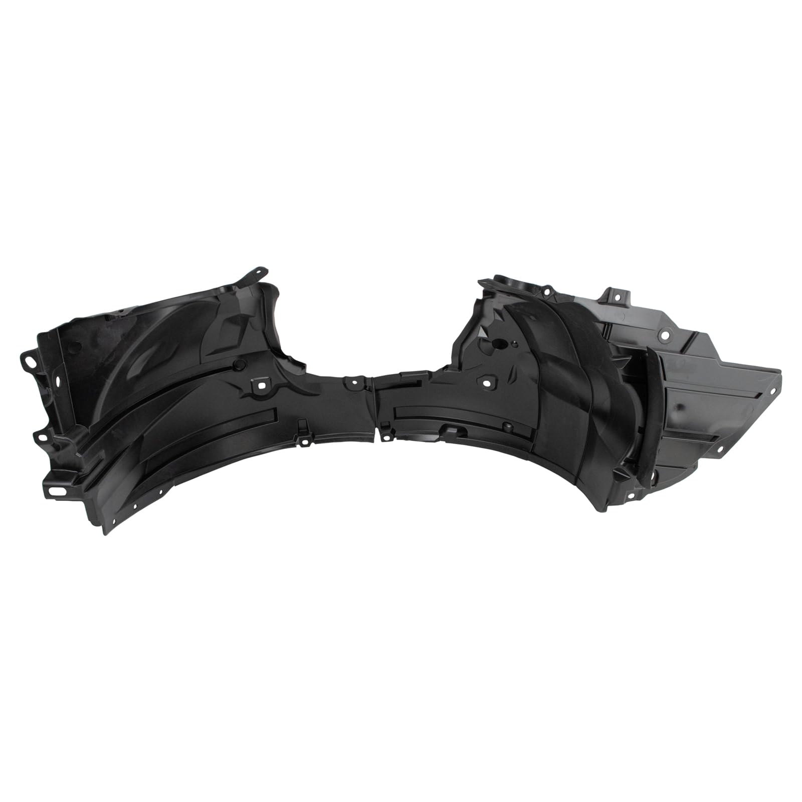 Trq Front Inner Fender Liner Set Compatible With 2013-2019 Nissan Sentra Ni1248133 Ni1249133