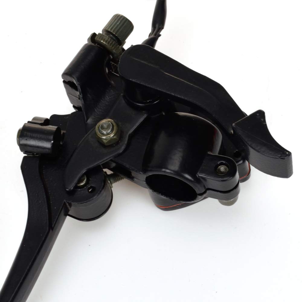 Hiaors 7/8'' 22Mm Thumb Throttle With Dual Brake Lever For 50Cc 90Cc 110Cc 150Cc 250Cc Atv Quad Roketa Taotao Sunl Buyang Kazuma