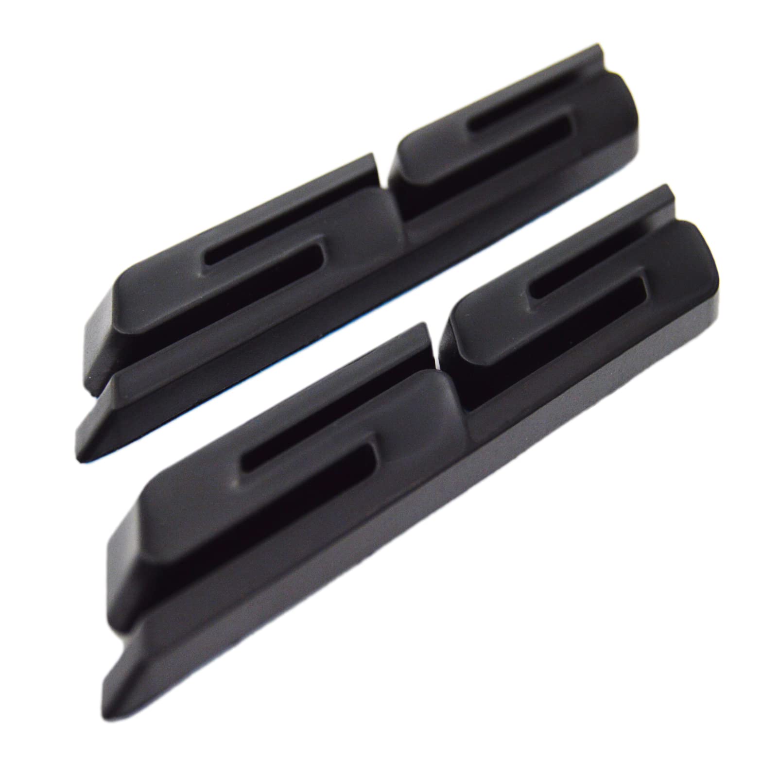 (Set Of 2) Slant Ss Grill Side Fender Trunk Emblem Decal With Adhesive For Chevy Impala Cobalt Camaro