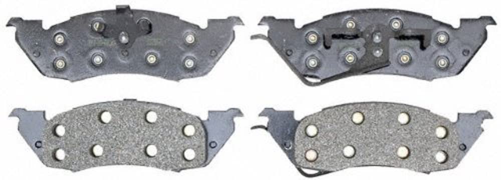 Raybestos Sgd529Am Service Grade Semi-Metallic Disc Brake Pad Set