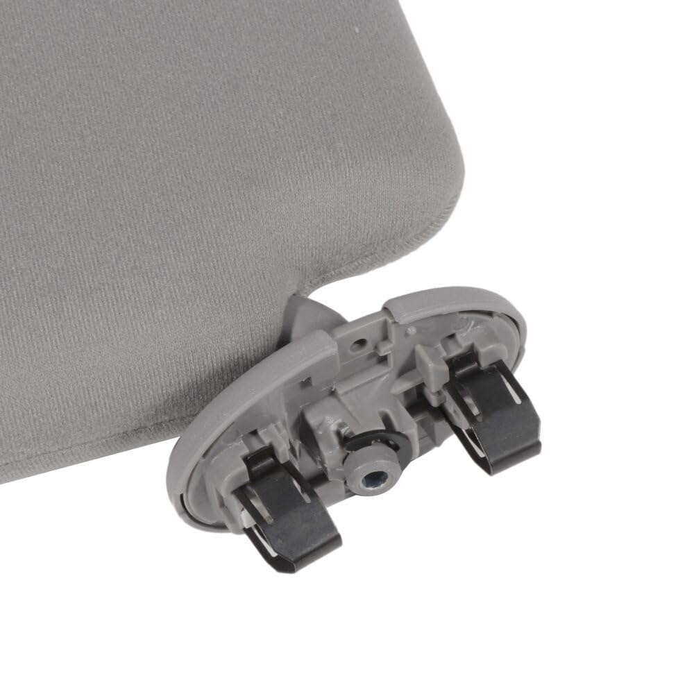 Scitoo Grey Right Passenger Side Sun Visor Compatible For Toyota For Camry 2006-2011, Car Sun Visor Without Sunroof Without Ligh