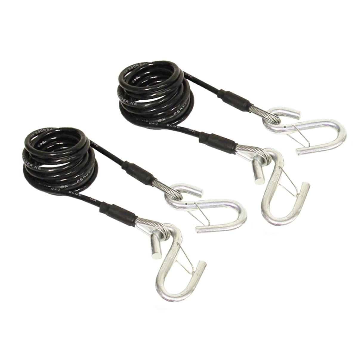 Blue Ox BX88196 Safety Cable Kit, Class III, 7500lb, 7 ft.