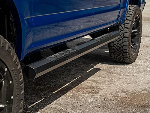 Maxway Int. Gem Tubes 300009 Black Octa Series Aluminum Tube (2015-2017 Chevy Silverado/Sierra 1500 Gas - Extended Cab), 1 Pack