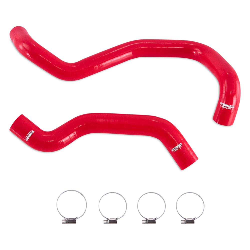 Mishimoto Mmhose-Rgr-19Rd Silicone Hose Kit, Compatible With Ford Ranger 2.3L Ecoboost 2019+, Red