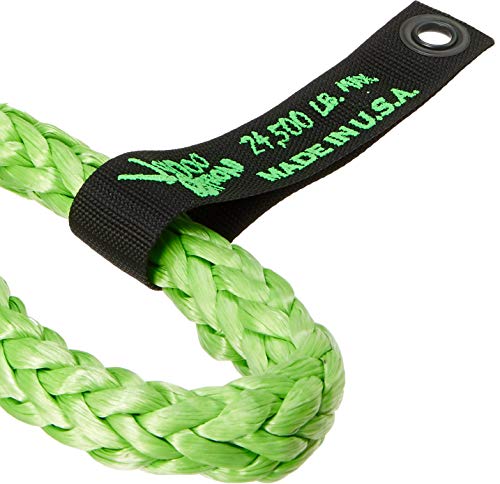 Daystar Voodoo Industries Recovery Rope 1300009, Green
