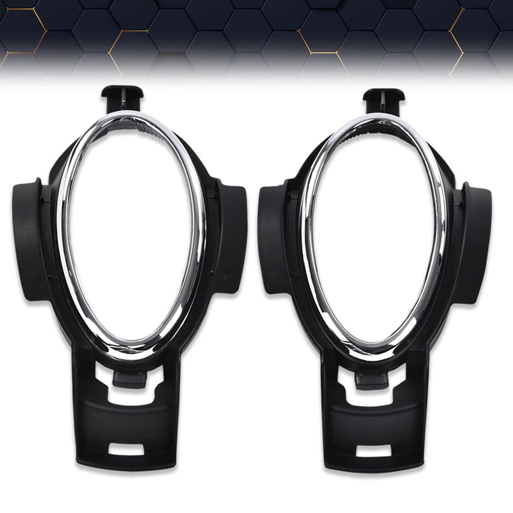 PIT66 Fog Light Bezel Driving Lamp Trim Compatible with 2007-2009 Lexus ES350