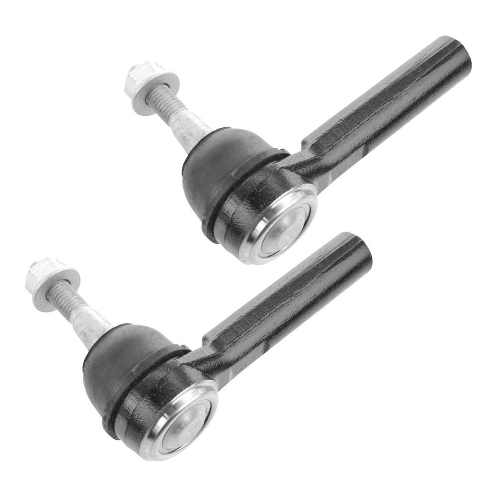 TRQ Front Outer Tie Rod Set Compatible with 2017-2020 Buick Envision 2010-2016 Cadillac SRX 2010-2022 Chevrolet Equinox GMC Terr