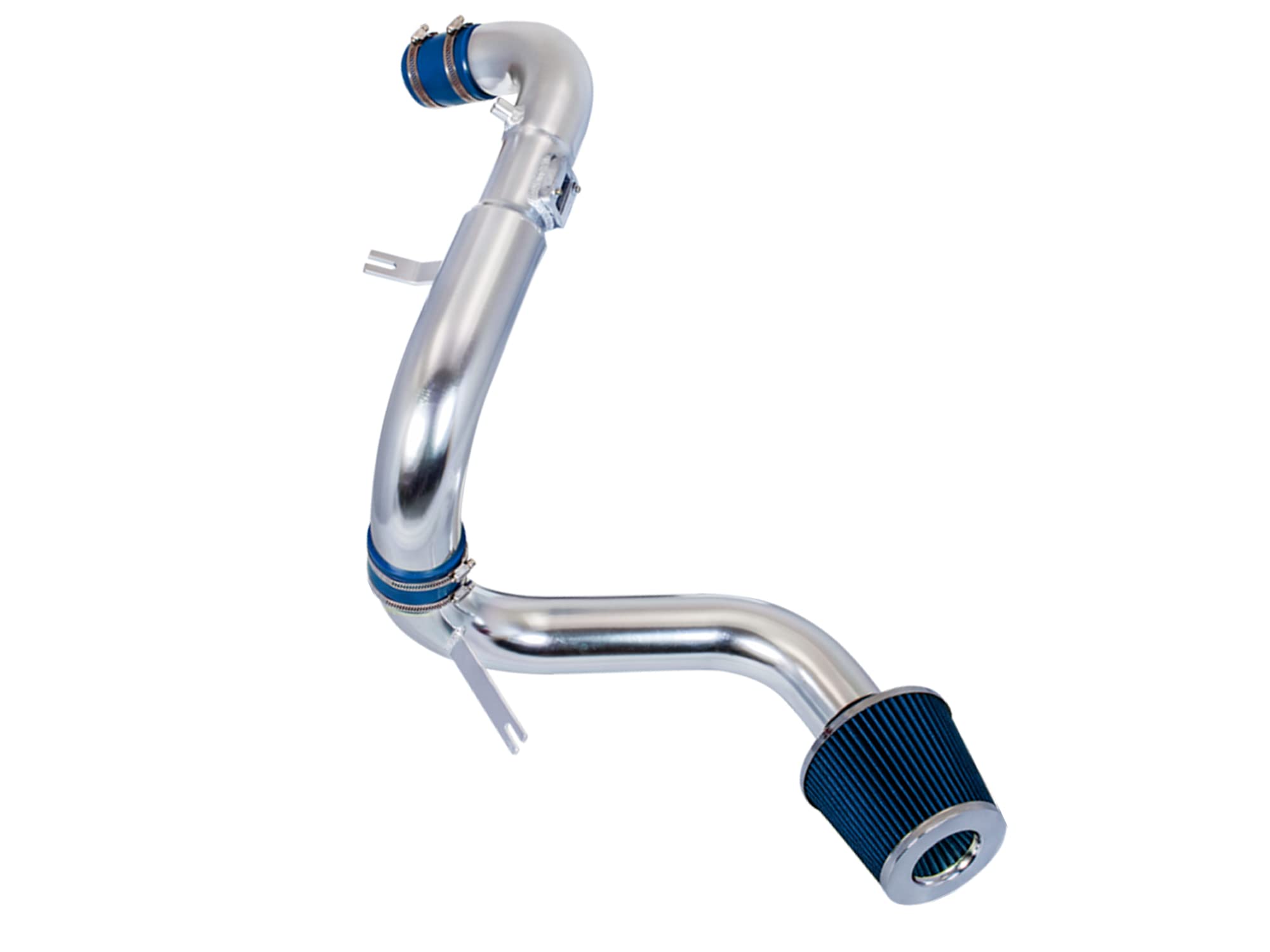 Rtunes Racing Cold Air Intake Kit + Filter Combo Blue Compatible For 06-11 Honda Civic Dx/Lx/Ex 1.8L I4 Model Only