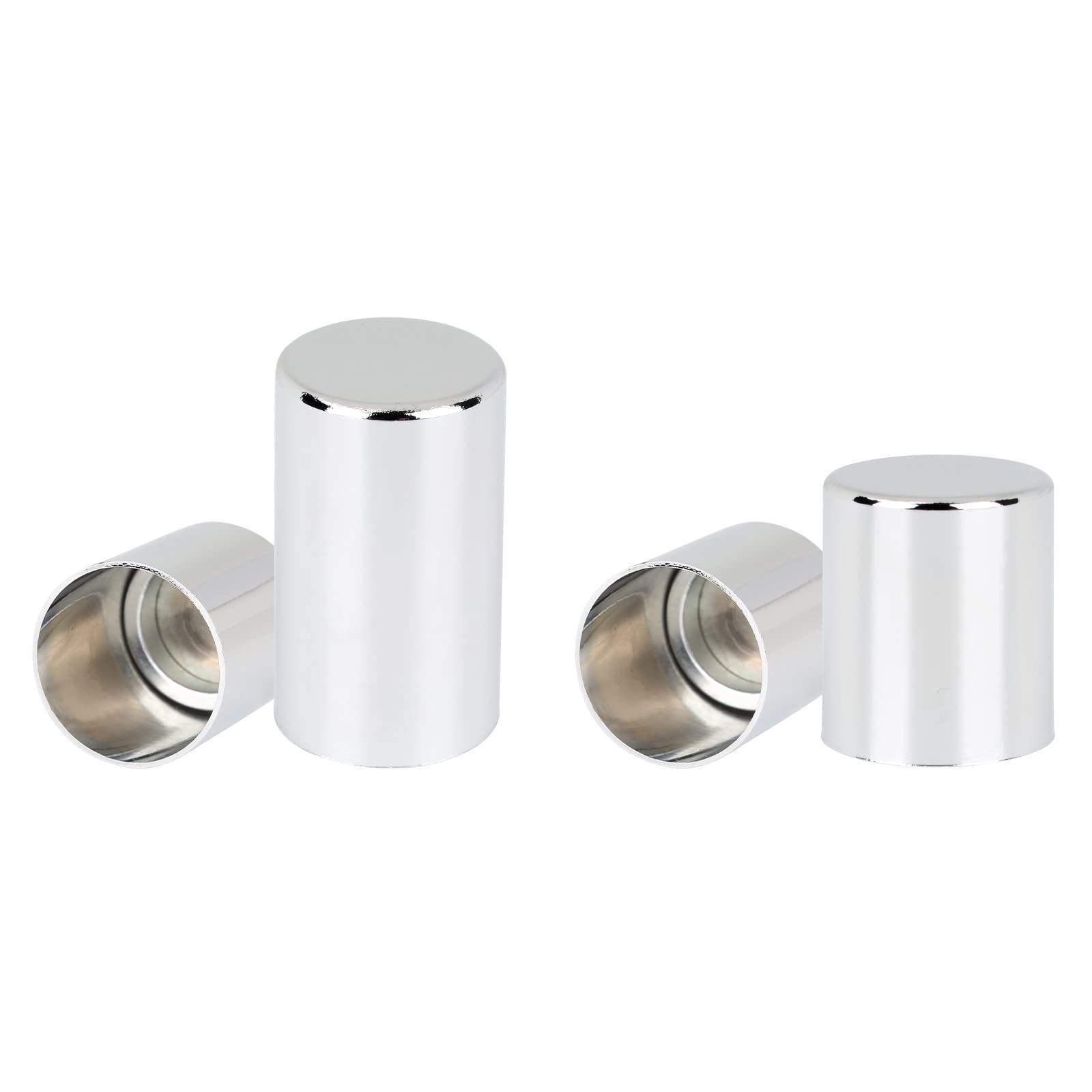 Bravema 4 PCS Docking Hardware Covers Kit, Motorcycle Magnet Cover Kit Fit for 2009-2023 Harley Touring Street Glide, Road Glide