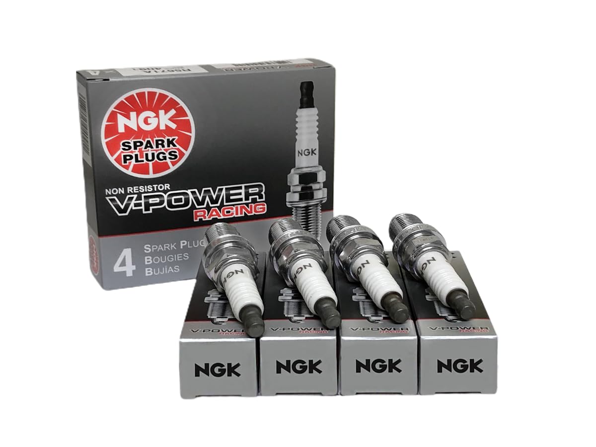 NGK (5238) R5671A-9 Spark Plug - Pack of 4