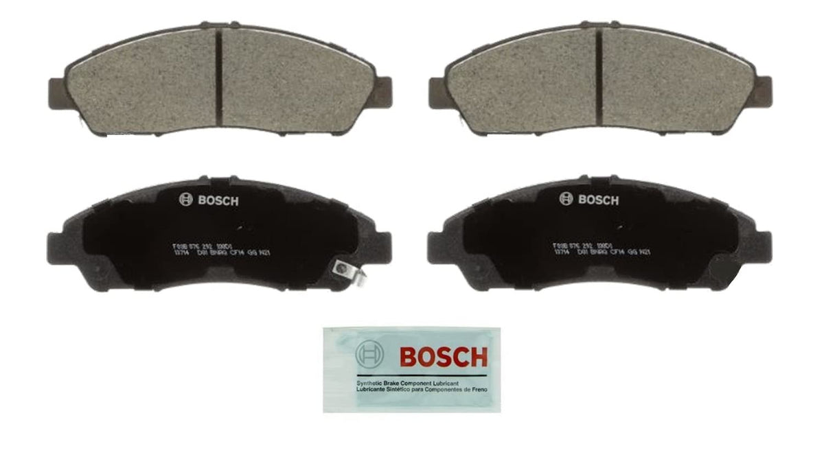 BOSCH BC1896 QuietCast Premium Ceramic Disc Brake Pad Set - Compatible with Sele