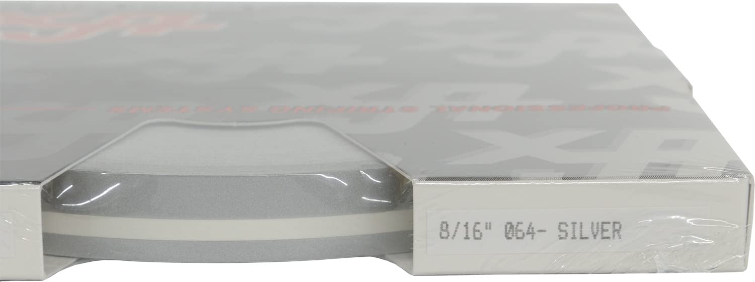 Universal TFX 0008064 - Auto Truck Customizing Dual Pinstripe - 8/16&quot; x 150' (1/4” Stripe, 1/8&quot; Gap, then 1/8” Stripe) - 064-Silver Metallic