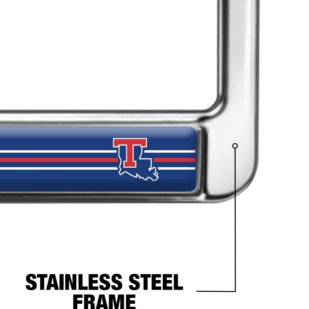 Louisiana Tech Alumni Logo Full Size Standard License Plate Metal Frame