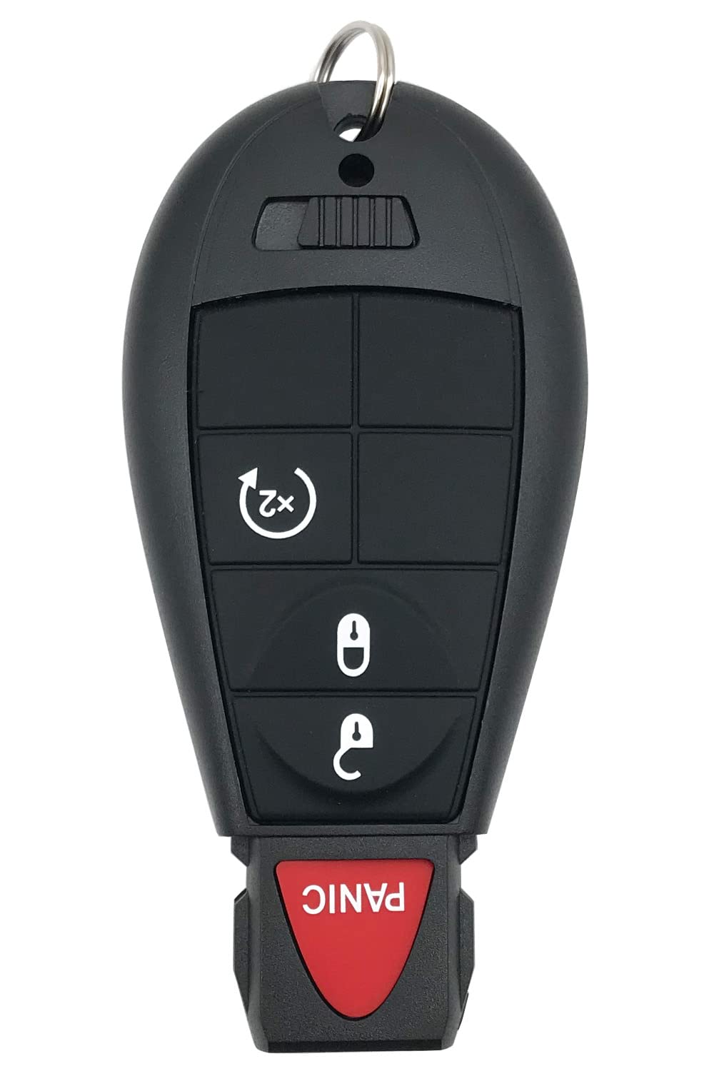 Horande Replacement Key Fob Cover Case fit for 2013-2018 Dodge Ram 1500 2500 3500 Keyless Entry Remote Key Fob Shell GQ4-53T