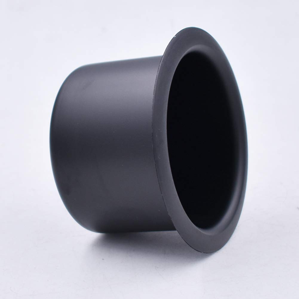 2Pcs Metal Sofa Recliner-Handles Cup Holder Insert Replacement Drink Can Holder For Sofa Boat Rv Couch Car Truck Poker Table, Black