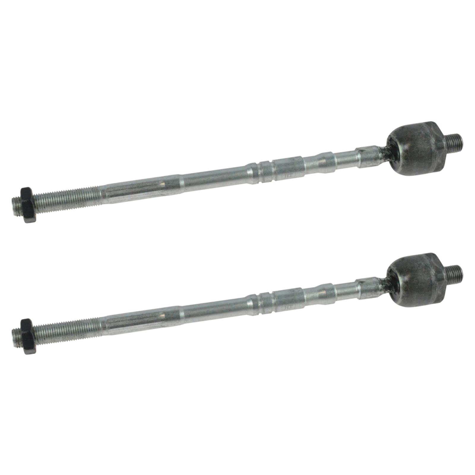 TRQ Front Inner Tie Rod Set Compatible with 2002-2004 Subaru Impreza