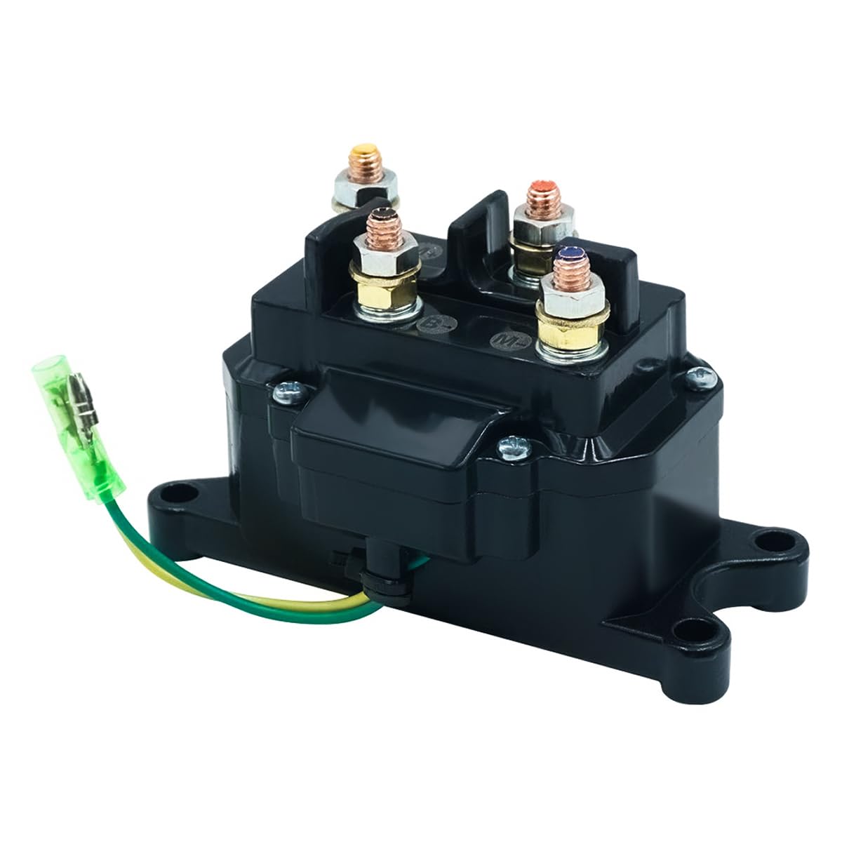 Atv Winch Contactor Solenoid For 63070 62135 74900 2875714, For Ramsey, Warn, Superwinch Champion 2500 3000 3500 4500 Lb