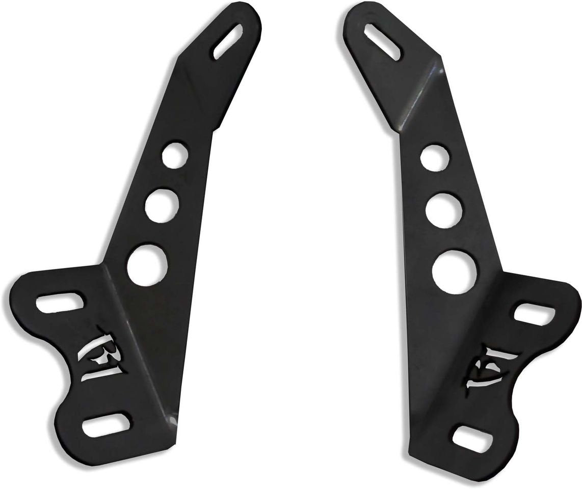 Rigid Industries 40333 Bar Hood Mount Kit For Jeep Jk